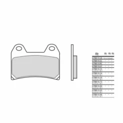 Brembo Remblokken 07BB19SA